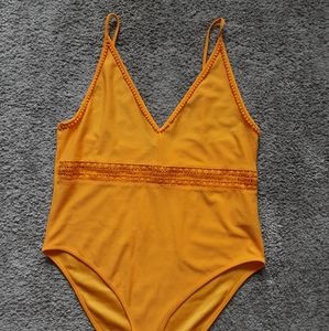 H&M orange bodysuit